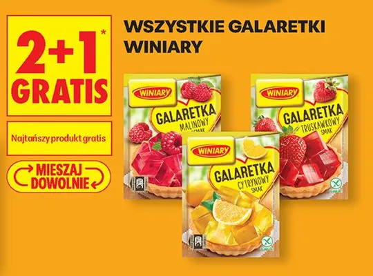 Galaretka Winiary promocja w Biedronka