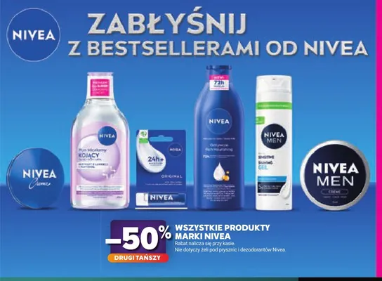 Żel do golenia Nivea Men Sensitive promocja w Stokrotka