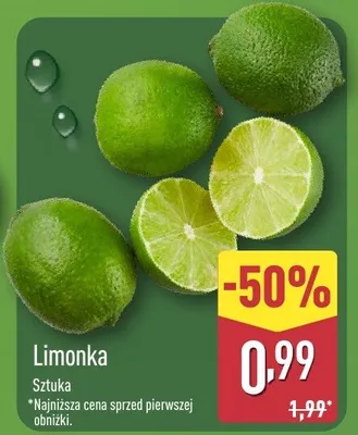 Limonka 1 szt. promocja w Aldi