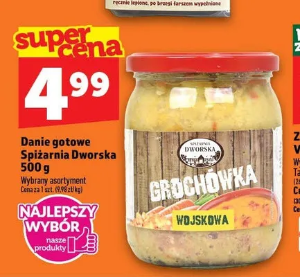 Grochówka wojskowa Spiżarnia Dworska promocja w TOPAZ