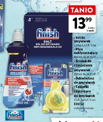 Sól do zmywarek, Płyn nabłyszczający, Środek do czyszczenia zmywarek, Odświeżacz do zmywarek, Tabletki czyszczące do zmywarek promocja w Intermarche