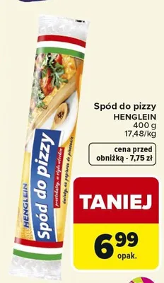 Spód do pizzy Henglein promocja w Carrefour