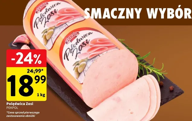 Polędwica Zosi Pekpol promocja w Intermarche