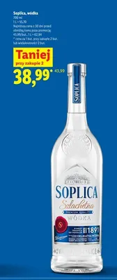 Wódka Soplica Szlachetna promocja w Lidl
