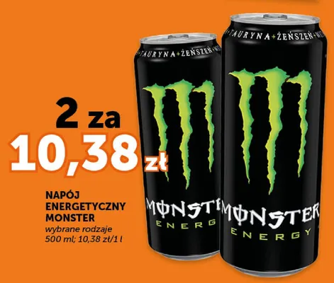 Napój energetyczny Monster promocja w Groszek