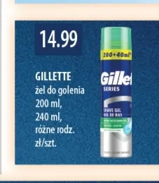Żel do golenia Gillette promocja w Drogerie Laboo