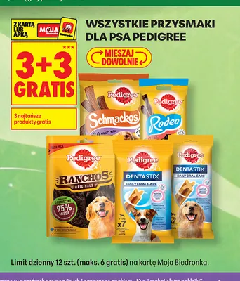Przysmaki dla psa Pedigree Ranchos Originals z jagnięciną promocja w Biedronka