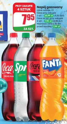 Napój gazowany Coca-Cola Original Taste promocja w Dino