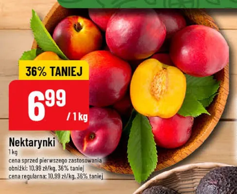Nektarynki promocja w POLOmarket