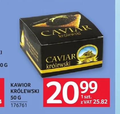 Kawior królewski promocja w Selgros