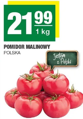 Pomidor malinowy polska promocja w SPAR