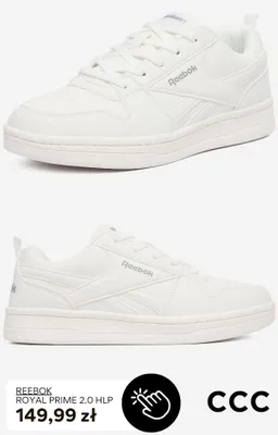 Buty sportowe Reebok Royal Prime 2,0 HLP promocja w CCC