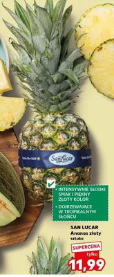 Ananas złoty SAN LUCAR promocja w Kaufland