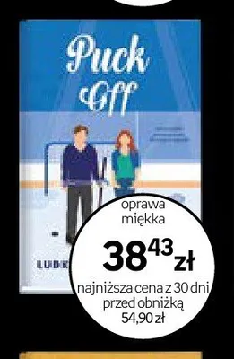 Książka Puck Off promocja w Empik