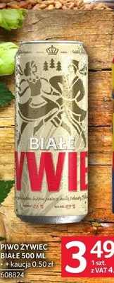 Piwo Żywiec Białe promocja w Selgros