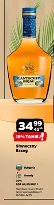 Brandy Słoneczny Brzeg promocja w Netto