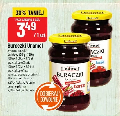 Buraczki domowe, z kminkiem, z chrzanem promocja w POLOmarket