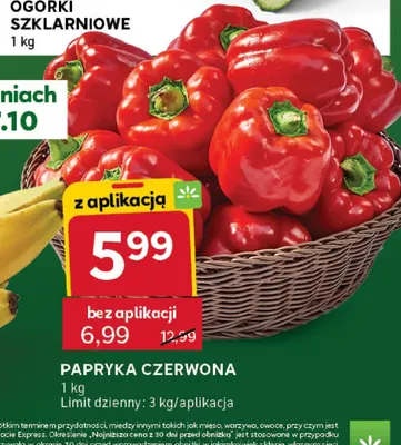Papryka czerwona promocja w Stokrotka