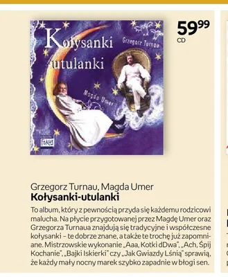Płyta CD Grzegorz Turnau, Magda Umer Kołysanki-utulanki promocja w Empik