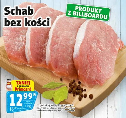Schab bez kości promocja w Prim Market