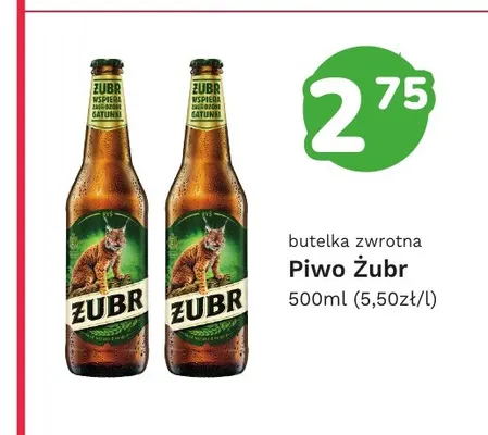 Piwo Żubr promocja w Limonka