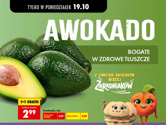 Awokado promocja w Biedronka