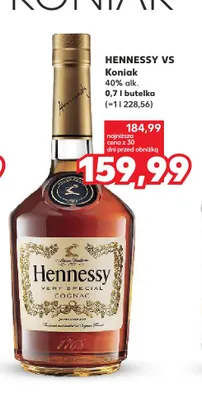 Koniak Hennessy VS promocja w Kaufland