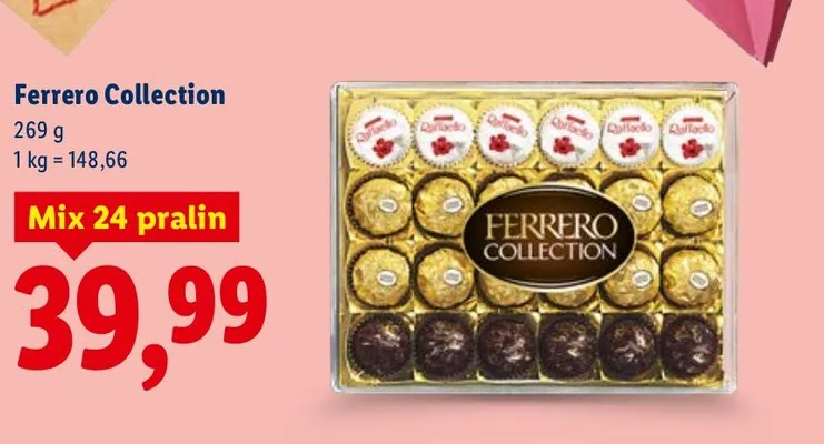 Czekoladki Ferrero Collection promocja w Lidl