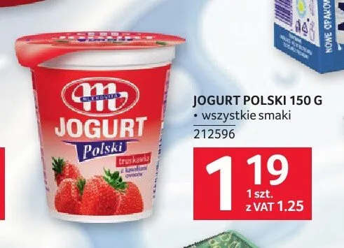 Jogurt Polski Mlekovita promocja w Selgros