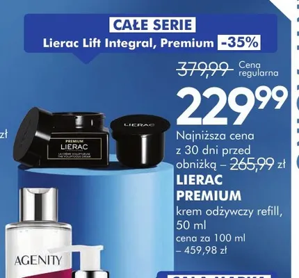 Krem odżywczy refill Lierac Premium promocja w Super-Pharm