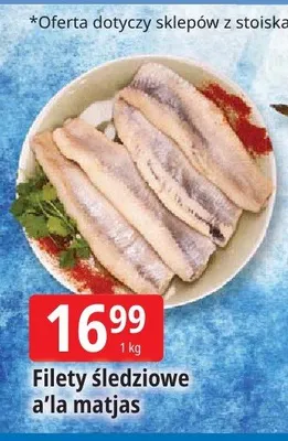 Filety śledziowe a'la matjas promocja w Leclerc