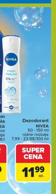 Dezodorant Nivea promocja w Carrefour Market