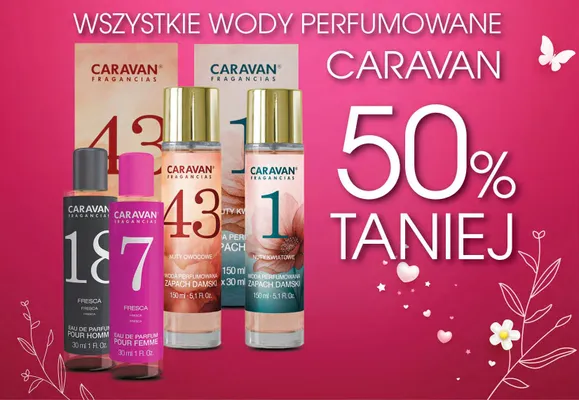 Wszystkie wody perfumowane -50% promocja w Dino