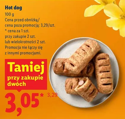 Hot dog promocja w Lidl