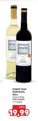 Wino Ponte Tejo Portugal promocja w Kaufland