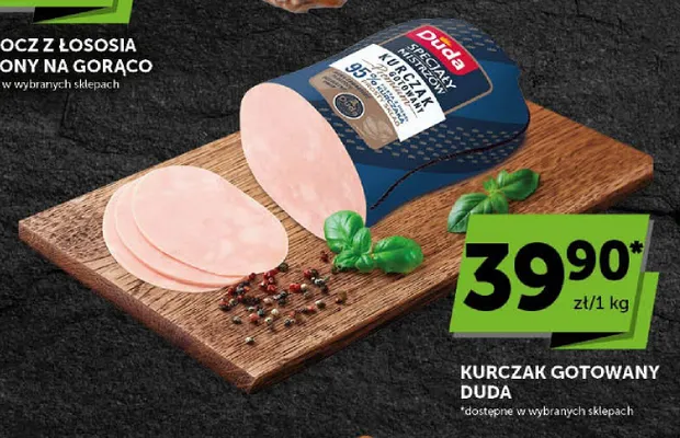 Kurczak gotowany Duda promocja w Groszek