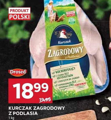 Kurczak zagrodowy z Podlasia promocja w Stokrotka