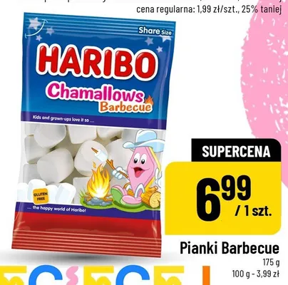 Pianki Haribo Chamallows Barbecue promocja w POLOmarket