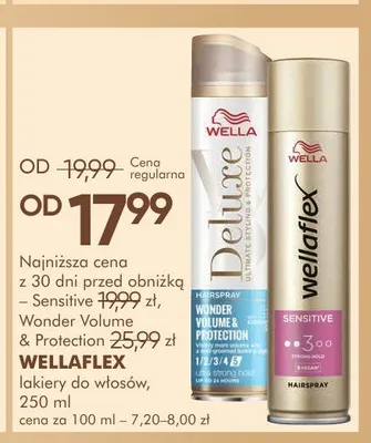 Lakiery do włosów WELLAFLEX promocja w Super-Pharm