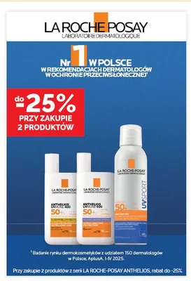 Kosmetyki do ochrony przeciwsłonecznej La Roche-Posay Anthelios promocja w Ziko Dermo