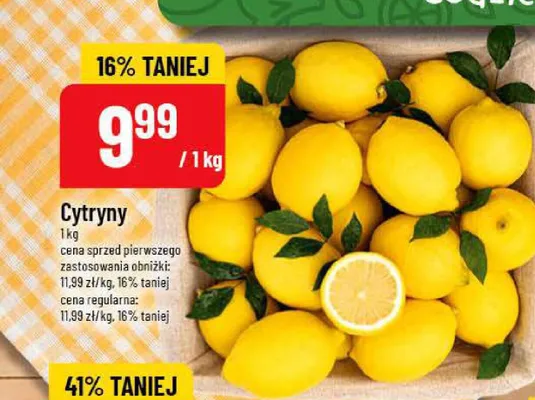 Cytryny promocja w POLOmarket