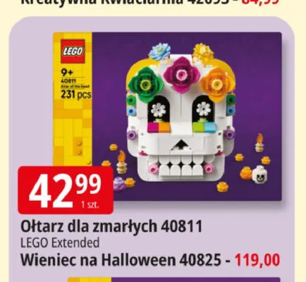 Klocki Ołtarz dla zmarłych 40811 LEGO Extended promocja w Leclerc