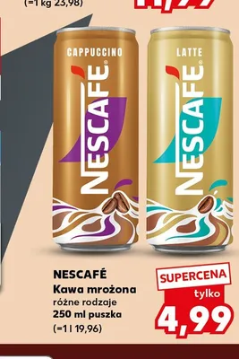Kawa mrożona Nescafé Latte promocja w Kaufland