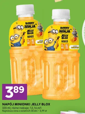 Napój Minionki Jelly Blox Bunny Ninja promocja w Stokrotka