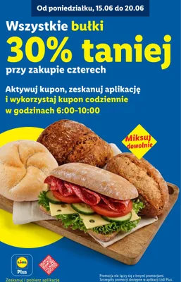 Bułki promocja w Lidl