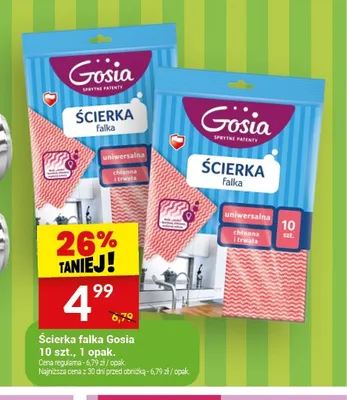 Ścierka falka Gosia 10-pak promocja w Twój Market