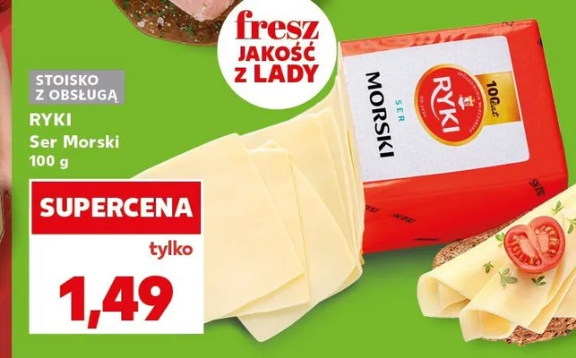 Ser Morski Ryki promocja w Kaufland