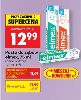 Pasta do zębów promocja w Biedronka