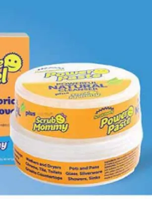 Gąbka Scrub Mommy z pastą do czyszczenia różnych powierzchni promocja w Biedronka