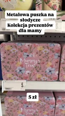 Metalowa puszka na słodycze promocja w Dealz